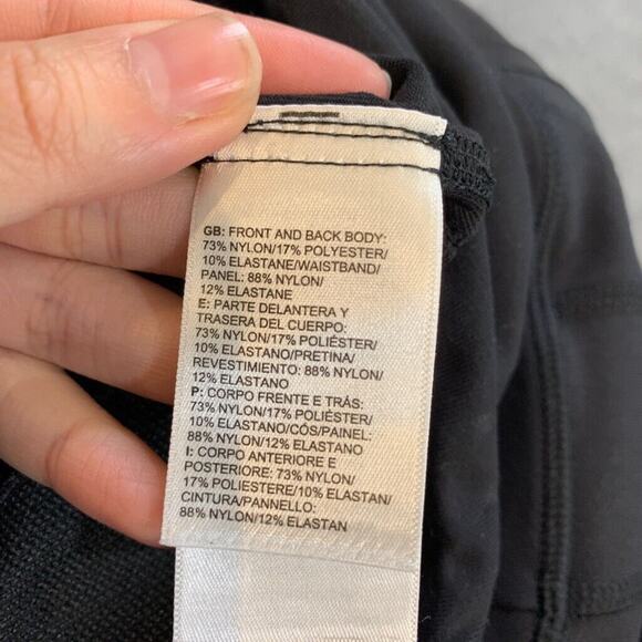 The North Face Leggings Womens XS Extra Small Black Pull On Zip Pocket Pants - Picture 11 of 14